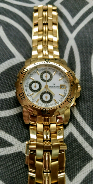 claude valentini millennium sports watch
